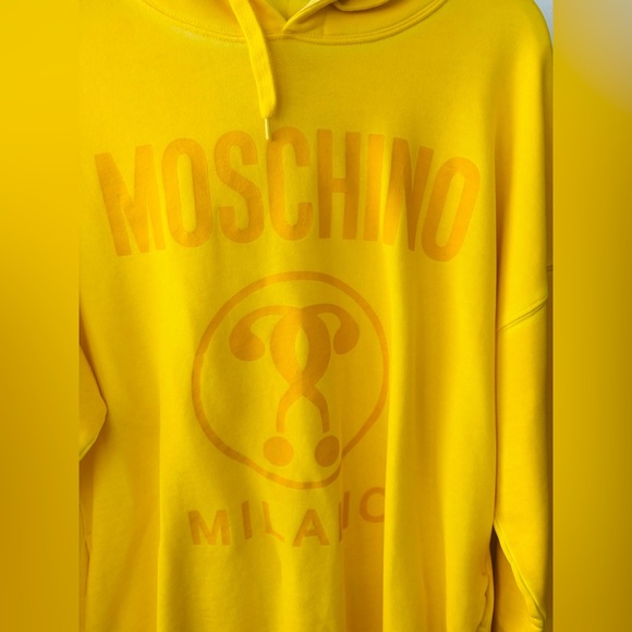 NWT MOSCHINO QUESTION MARK LOGO HOODIE  Men’s EU 48 - Picture 4 of 8